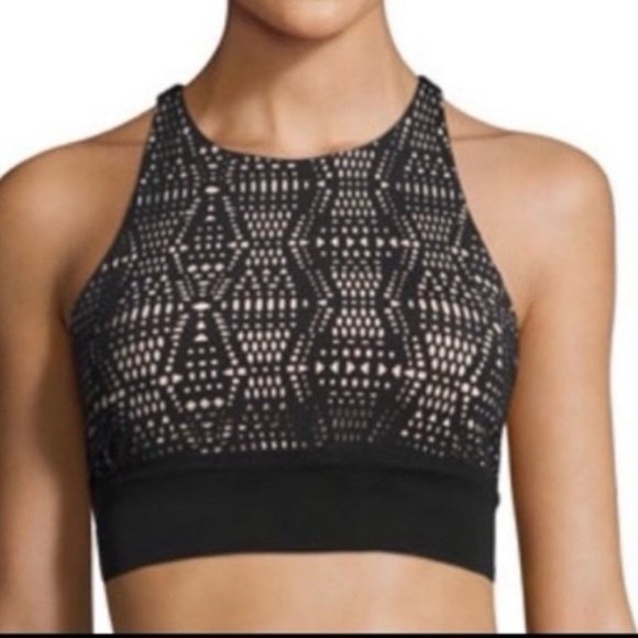ALO Yoga Black Cutout Design Top size S - Picture 1 of 4
